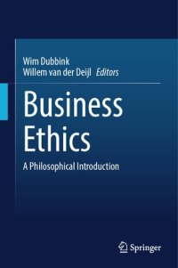 cover of the book Business Ethics:  A Philosophical Introduction