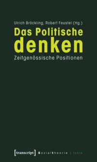 cover of the book Das Politische denken: Zeitgenössische Positionen