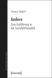 cover of the book Andere: Eine Einführung in die Sozialphilosophie