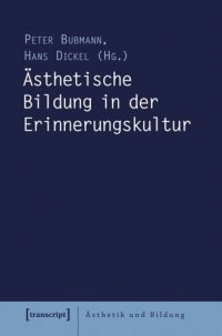 cover of the book Ästhetische Bildung in der Erinnerungskultur