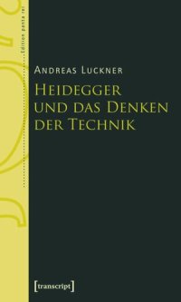 cover of the book Heidegger und das Denken der Technik