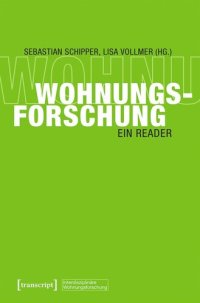 cover of the book Wohnungsforschung: Ein Reader