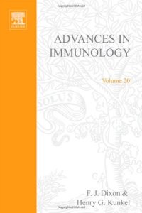 cover of the book Advances in Immunology, Vol. 20