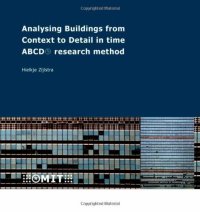 cover of the book Analysing Buildings from Context to Detail in Time. ABCD Research Method