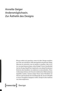 cover of the book Andersmöglichsein. Zur Ästhetik des Designs