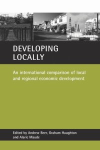 cover of the book Developing locally: An international comparison of local and regional economic development