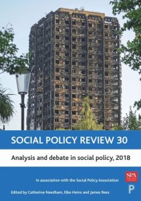 cover of the book Social Policy Review 30: Analysis and Debate in Social Policy, 2018