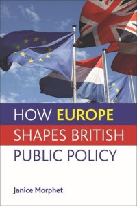 cover of the book How Europe Shapes British Public Policy