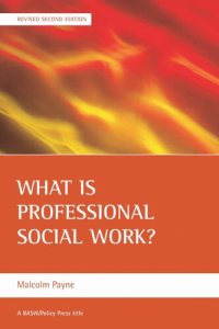 cover of the book What is professional social work?