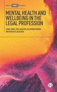 cover of the book Mental Health and Wellbeing in the Legal Profession