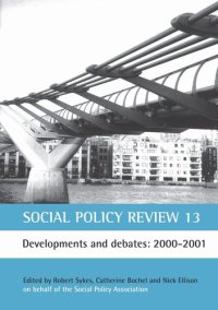 cover of the book Social Policy Review 13: Developments and debates: 2000-2001