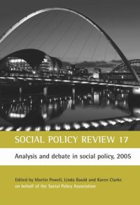 cover of the book Social Policy Review 17: Analysis and debate in social policy, 2005