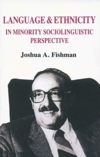 cover of the book Language and Ethnicity in Minority Sociolinguistic Perspective