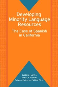 cover of the book Developing Minority Language Resources: The Case of Spanish in California