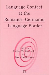 cover of the book Language Contact at the Romance-Germanic Language Border