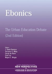 cover of the book Ebonics: The Urban Educational Debate