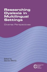 cover of the book Researching Dyslexia in Multilingual Settings: Diverse Perspectives