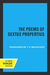 cover of the book The Poems of Sextus Propertius