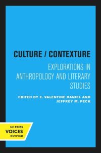 cover of the book Culture/Contexture