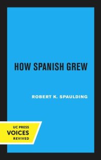 cover of the book How Spanish Grew