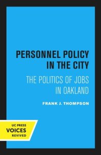 cover of the book Personnel Policy in the City