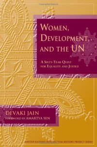 cover of the book Women, Development, And The Un: A Sixty-year Quest For Equality And Justice 