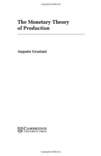 cover of the book The Monetary Theory of Production 