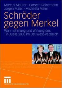 cover of the book Schröder gegen Merkel