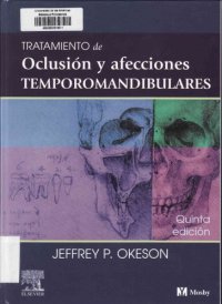 cover of the book Tratamiento de oclusion y afecciones temporomandibulares 