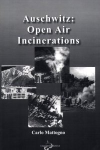 cover of the book Auschwitz: Open Air Incinerations