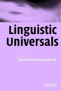 cover of the book Linguistic Universals