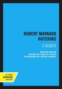 cover of the book Robert Maynard Hutchins