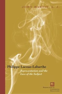 cover of the book Philippe Lacoue-Labarthe: Representation and the Loss of the Subject