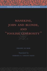 cover of the book Manekine, John and Blonde, and “Foolish Generosity”