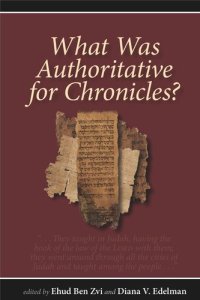 cover of the book What Was Authoritative for Chronicles?