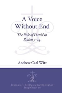 cover of the book A Voice Without End: The Role of David in Psalms 3–14