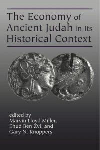 cover of the book The Economy of Ancient Judah in Its Historical Context