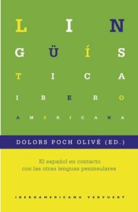 cover of the book El español en contacto con las otras lenguas peninsulares