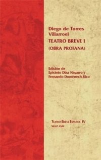 cover of the book Teatro breve, I: Obra profana