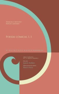 cover of the book Obras completas, I: Poesías cómicas, 1