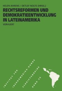 cover of the book Rechtsreformen und Demokratieentwicklung in Lateinamerika