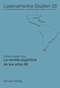 cover of the book La novela argentina de los años 80