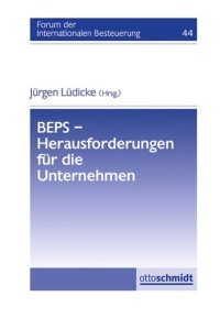 cover of the book BEPS-Herausforderungen für die Unternehmen