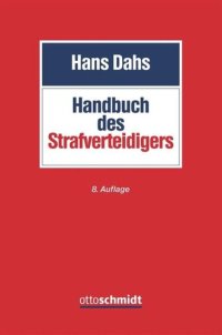 cover of the book Handbuch des Strafverteidigers