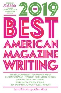 cover of the book The Best American Magazine Writing 2019