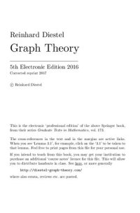 cover of the book Graph Theory (5th ed.)