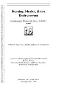 cover of the book Nursing, Health, and the Environment