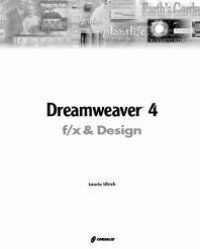 cover of the book Dreamweaver 4 F/X & Design