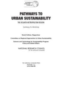 cover of the book Pathways to Urban Sustainability: The Atlanta Metropolitan Region: Summary of a Workshop