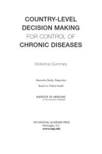 cover of the book Country-Level Decision Making for Control of Chronic Diseases: Workshop Summary